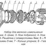 Комплект ножей решеток МИМ 600 МИМ 300 подбор